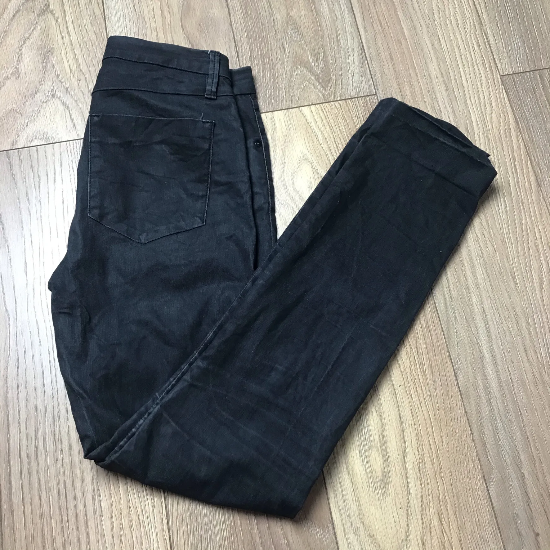 Acne Flex S vintage denim jeans pants waxed