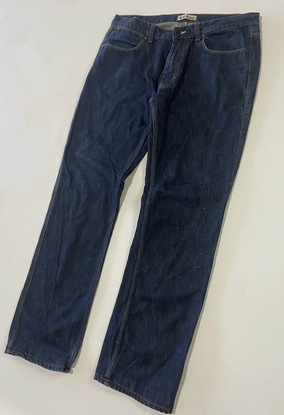Y2k vintage acne studies jeans Streetwear denim hype rare 36