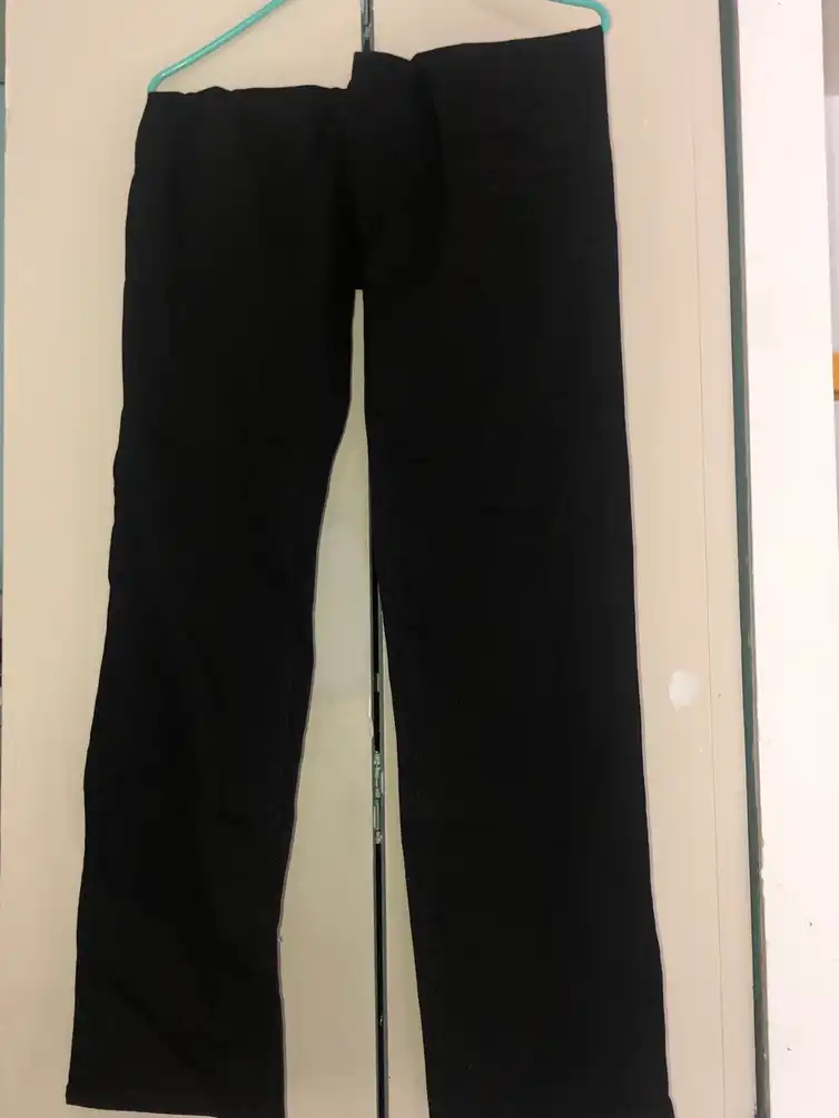 Black denim jeans