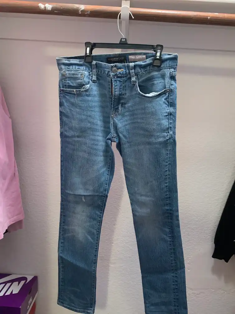Denim skinny jeans