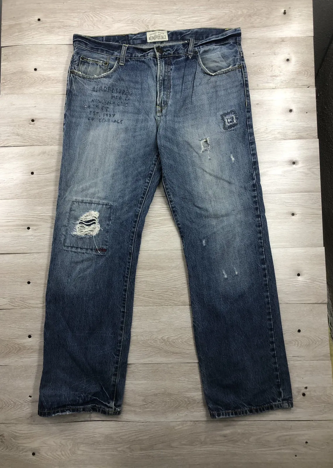 Distressed denim AEROPOSTALE Jean