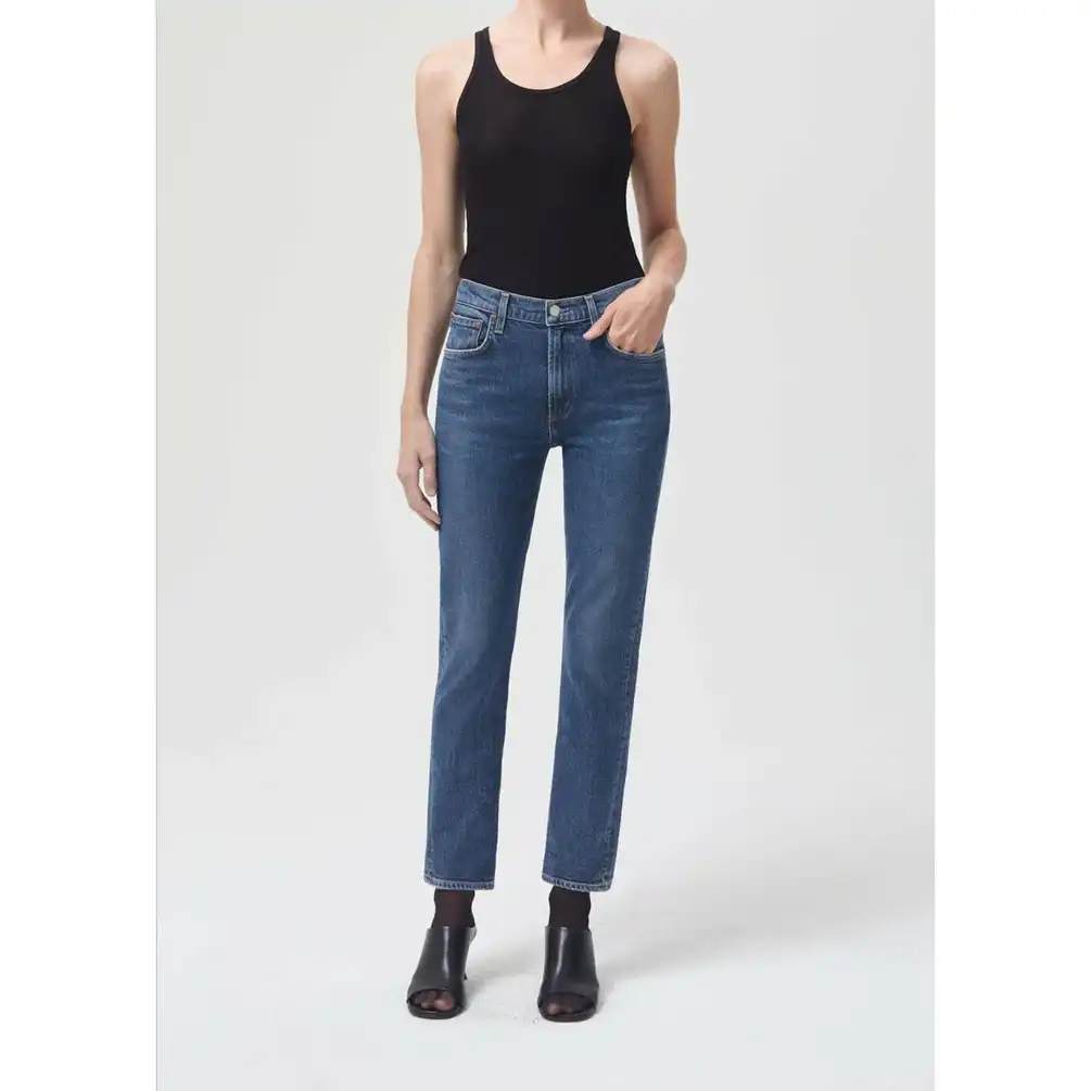 Agolde Merrel Organic Grown Cotton Straight in Cinema 32