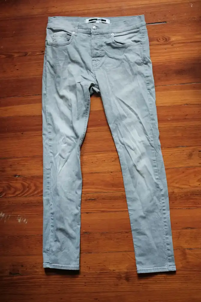 Alexander McQueen MCQ grey jeans