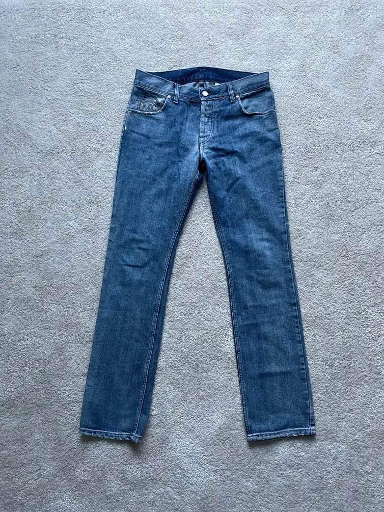 McQ Blue Denim Pants