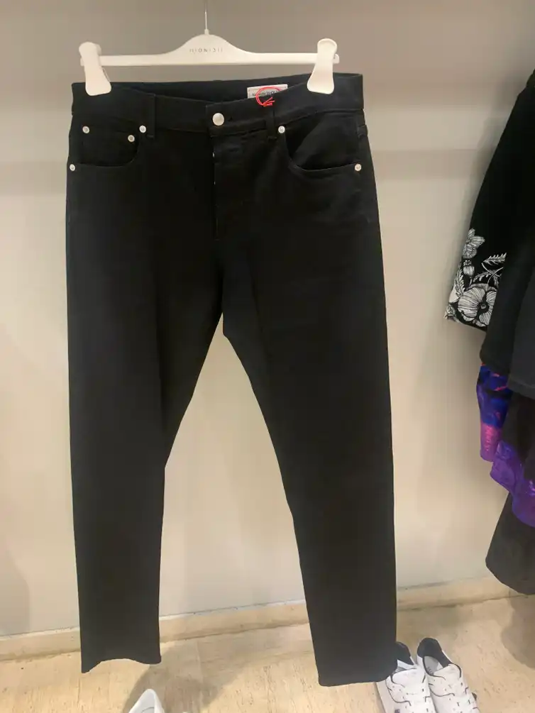 Graffiti Embroidery Jeans