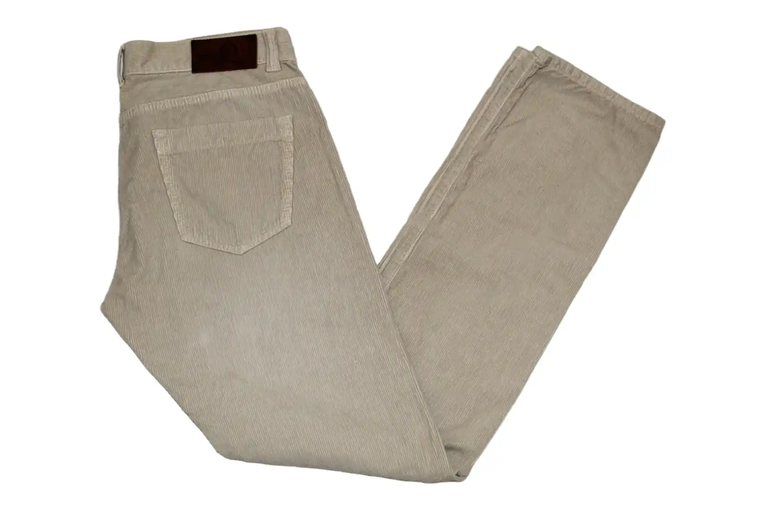 Alexander McQueen Corduroy Straight Denim Pants