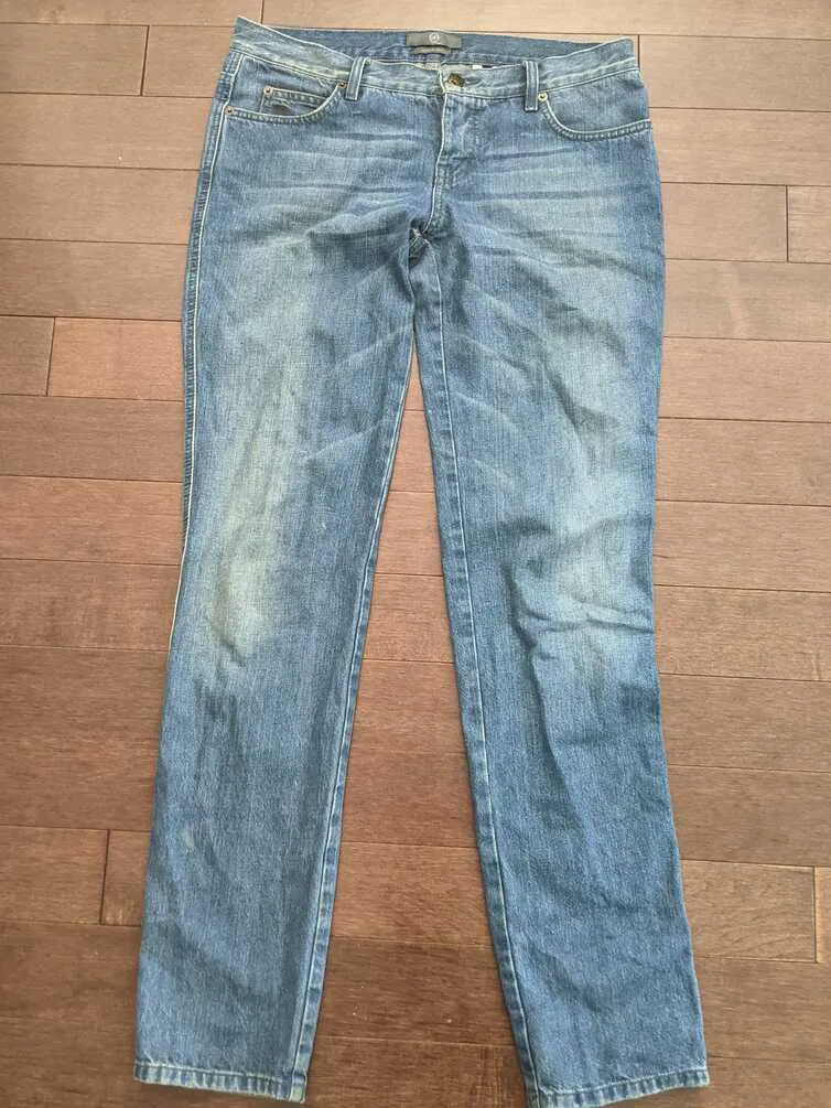 Alexander McQueen MCQ jeans washed