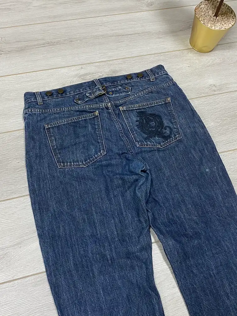 Alexander McQueen Q logo jeans vintage