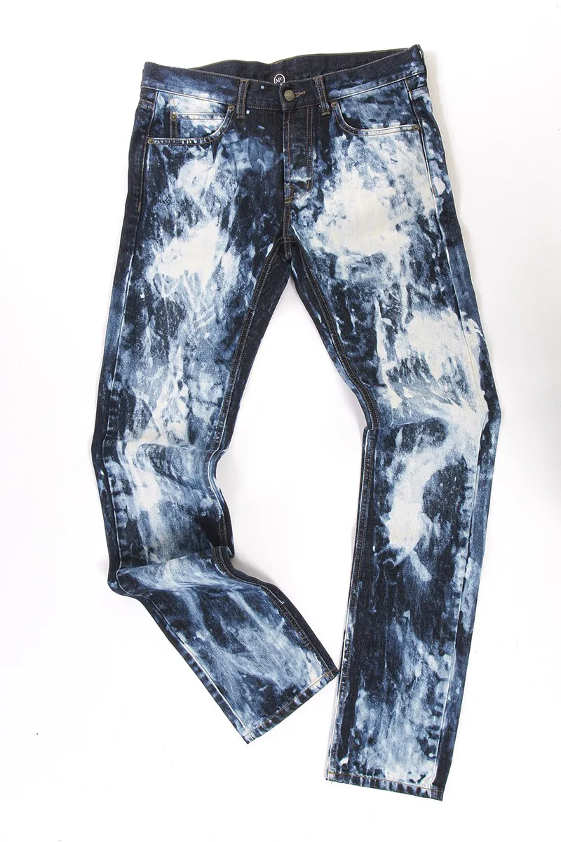 McQ Alexander Mcqueen bleached denim