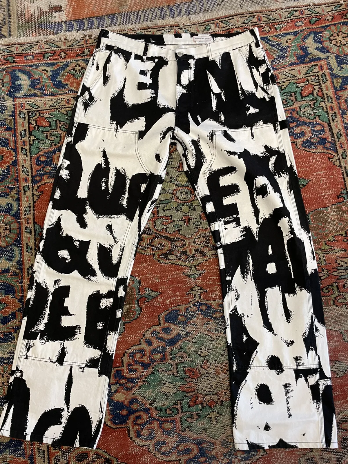 Alexander McQueen Double Knee
