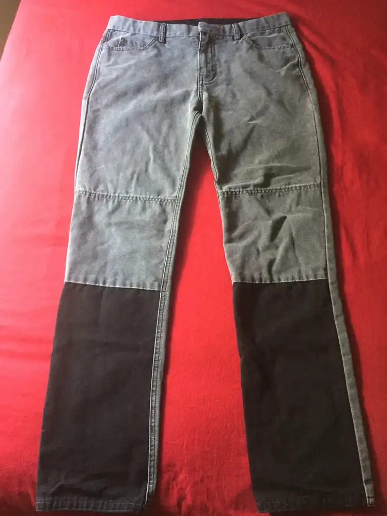 Alexander Wang Two Tone Denim