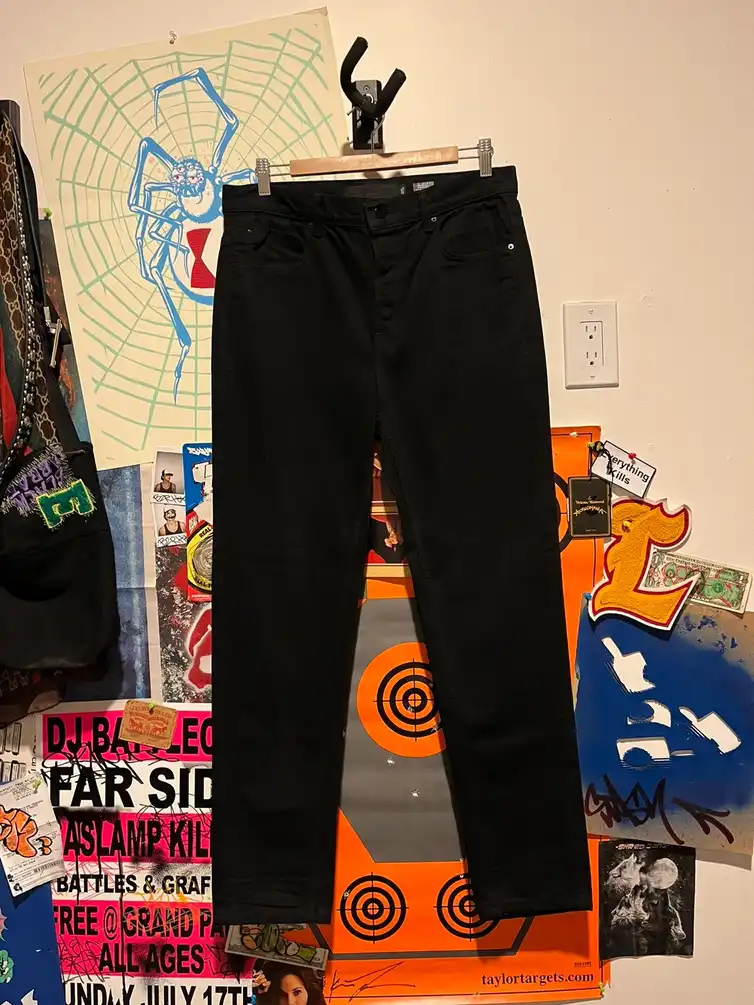 Alexander Wang black denim