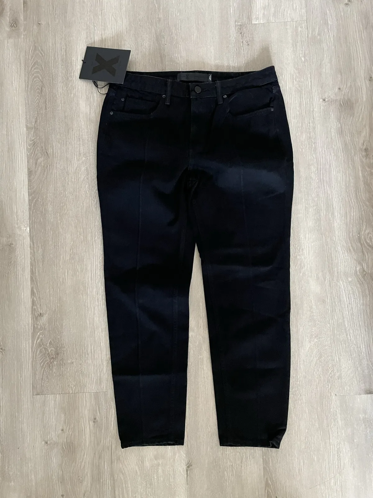Alexander Wang Denim X split seam cropped denim trouser BNWT