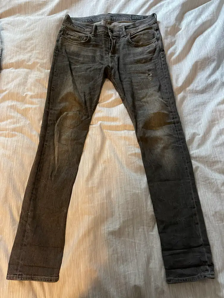 Allsaints Cigarette Skinny Jeans