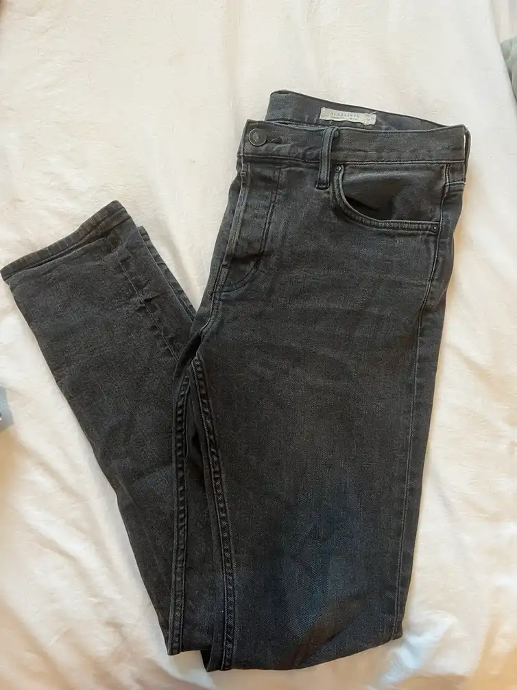 Allsaints cigarette jeans mens