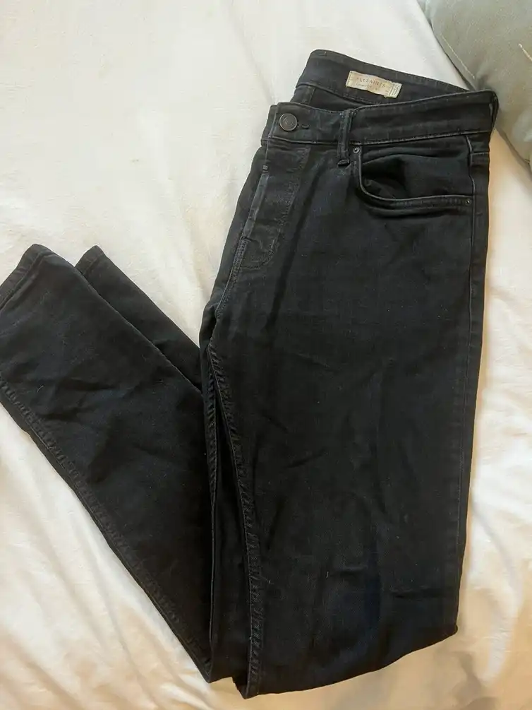 Allsaints mens cigarette jeans