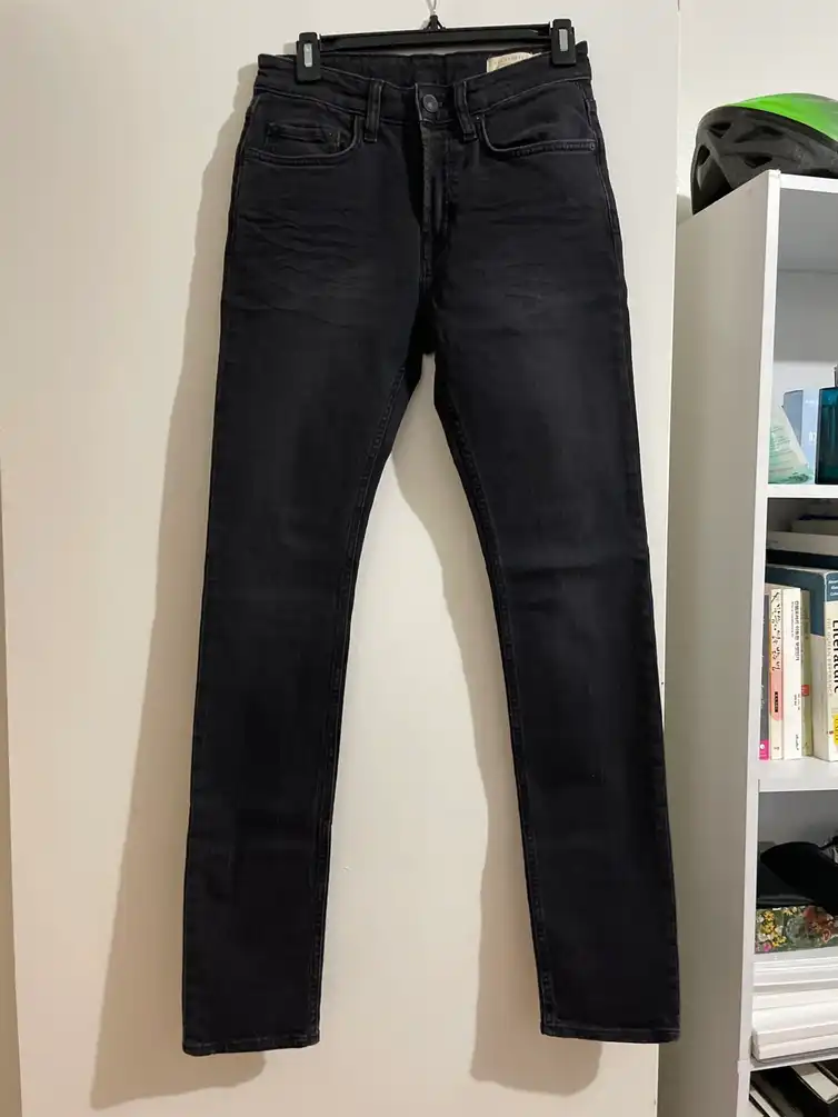 Allsaints jeans size 28 washed black