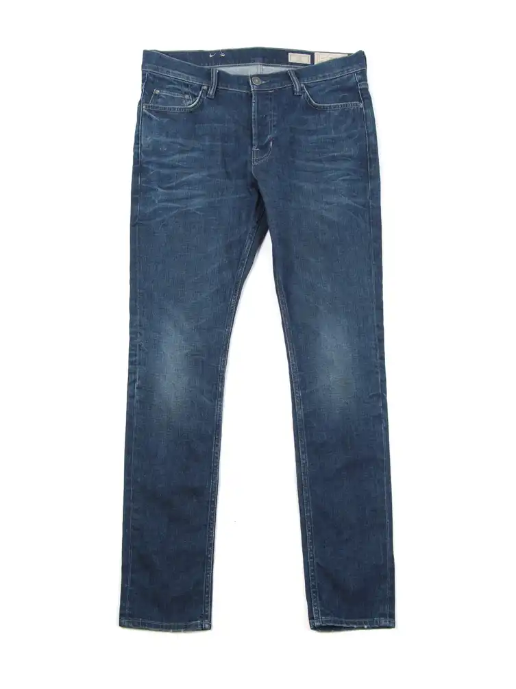 All Saints Cigarette Blue Denim Jeans W33