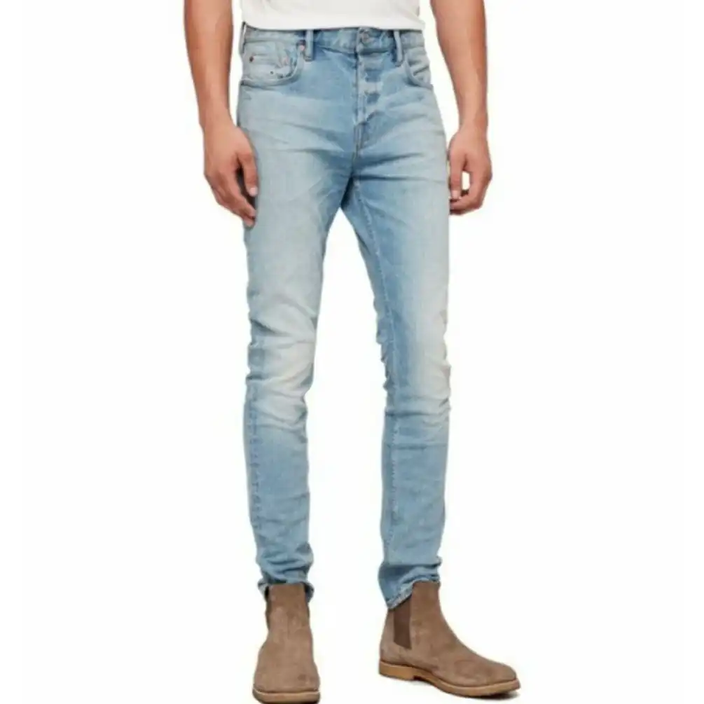 All Saints Mens Cigarette Skinny Jeans Size 34 W 35×32