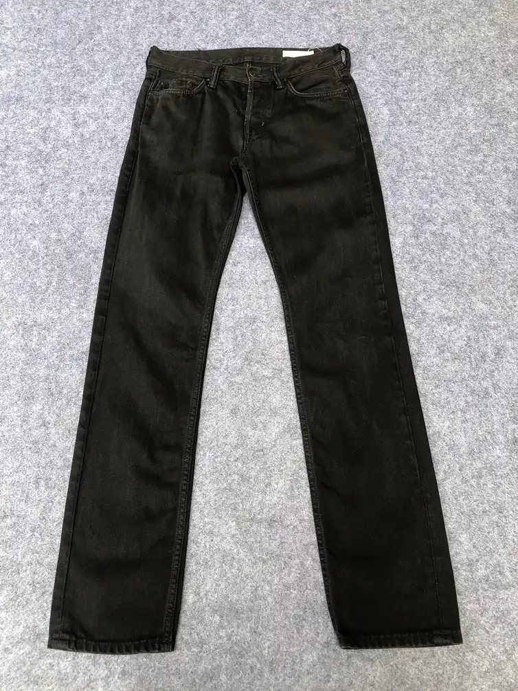 Rare🔥Allsaint Crow Iggy Black Denim Jeans