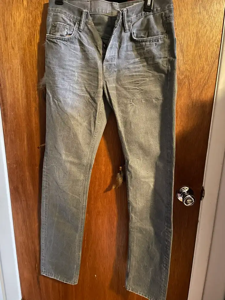 Allsaints Grey Cigarette Jeans