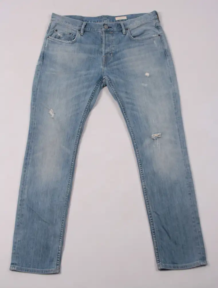 Allsaints Inyo Rex Slim Jeans Distressed Mens size W36 L32