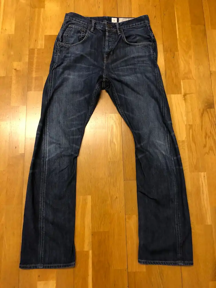 ALL SAINTS BIK RUNNER DENIM VINTAGE CLASSIC JEANS PANTS