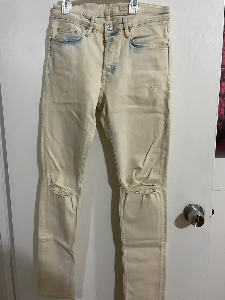 Allsaints rex jeans size 28