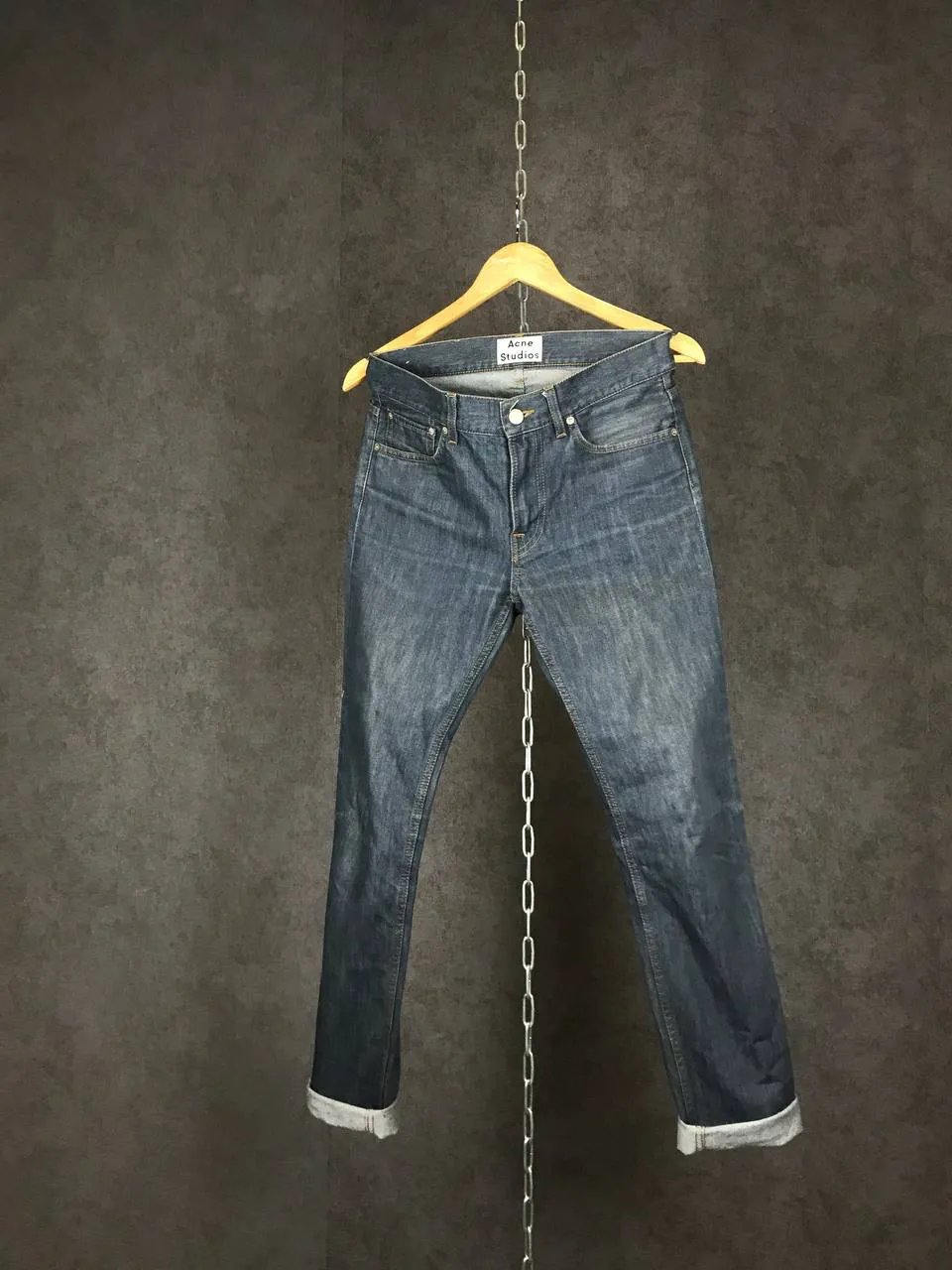 Acne Studios luxury streetwear denim jeans