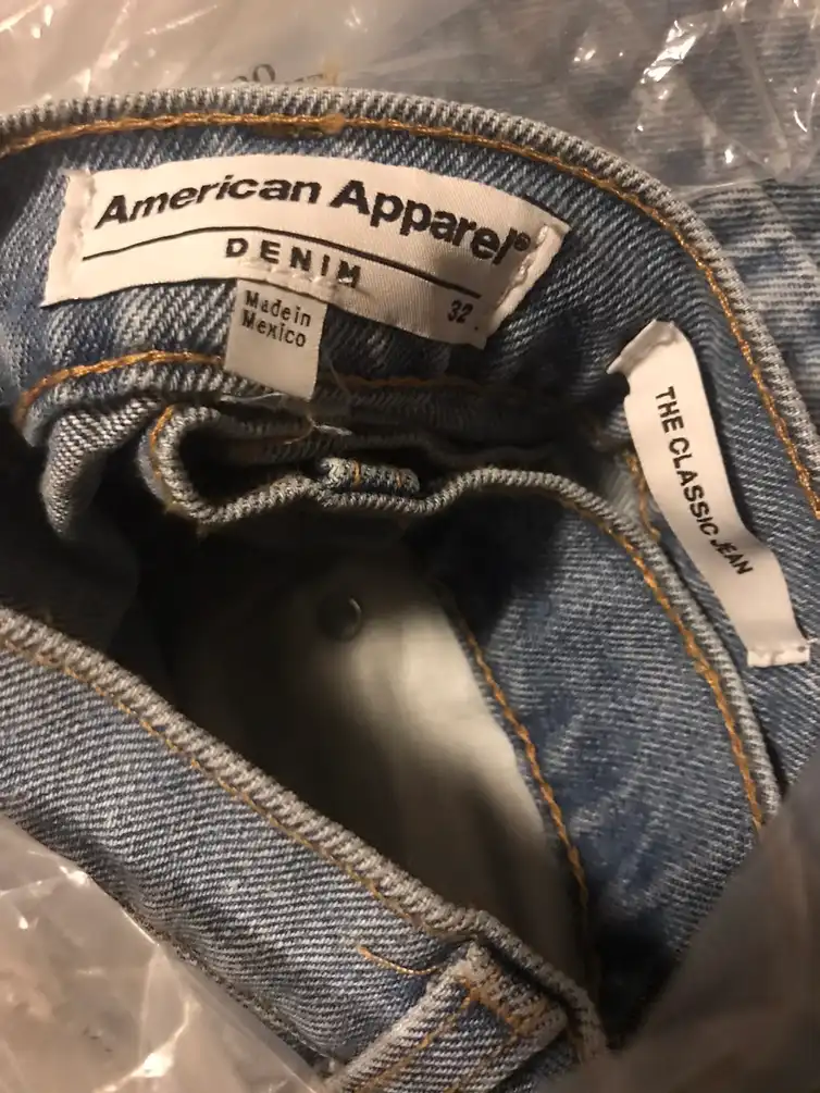 American Apparel the classic Jean