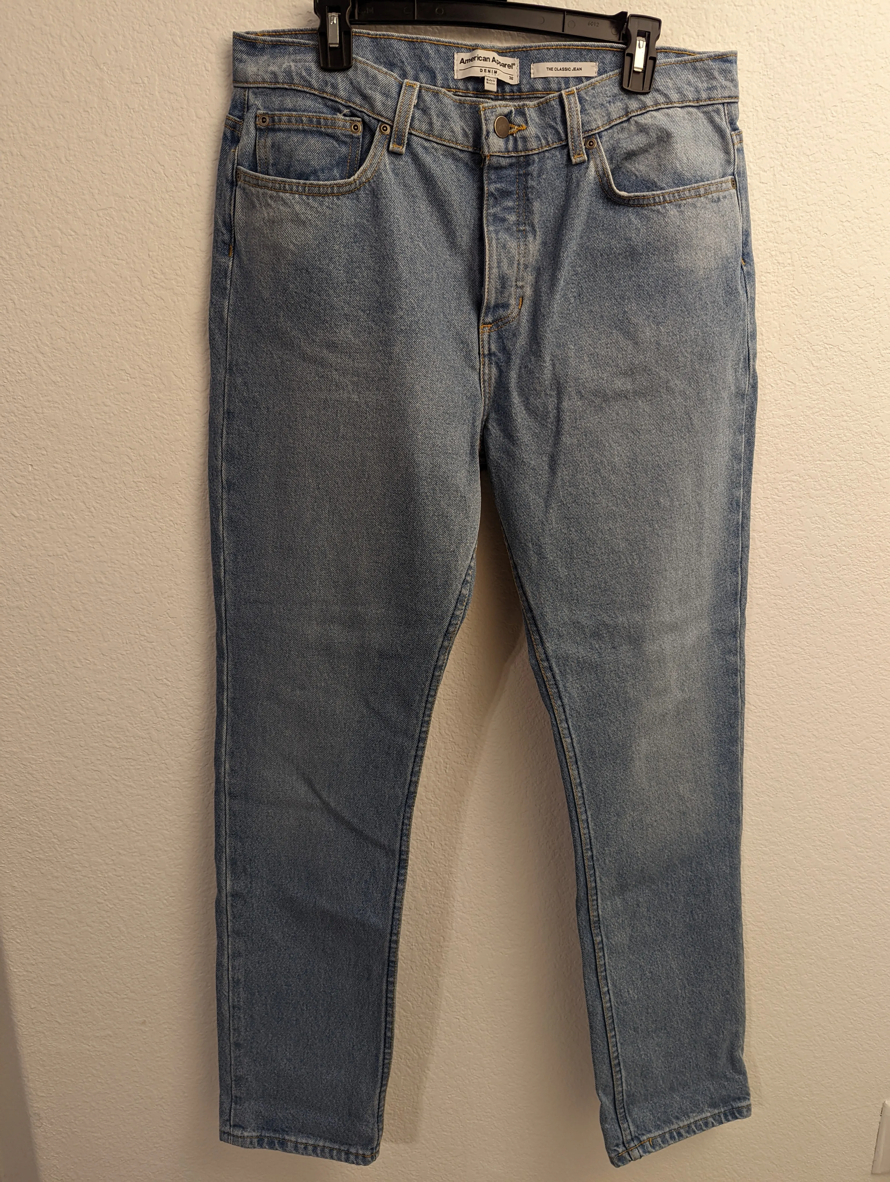 American Apparel Denim The Classic Jean 36 Blue