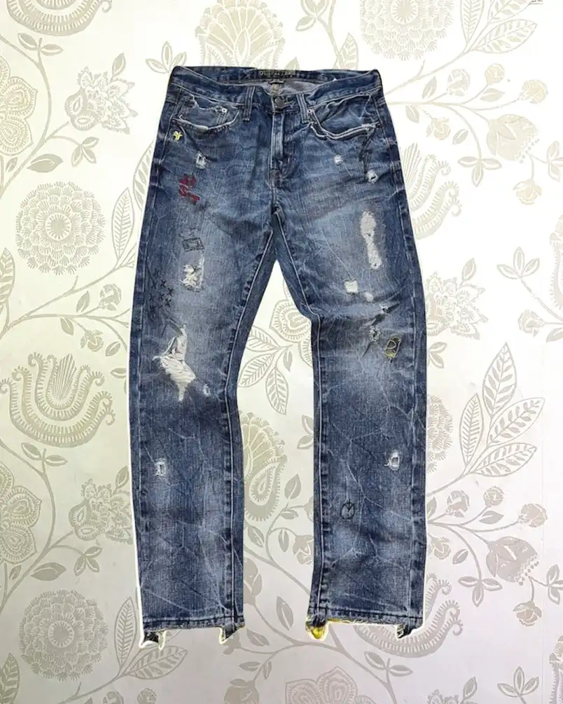 Distressed Vintage American Eagle Outfitters Patchworks