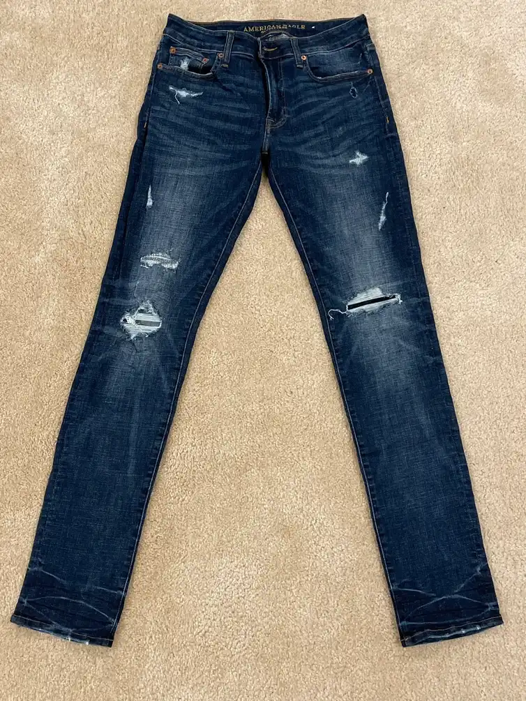 American Eagle Distressed Slim Denim Jeans