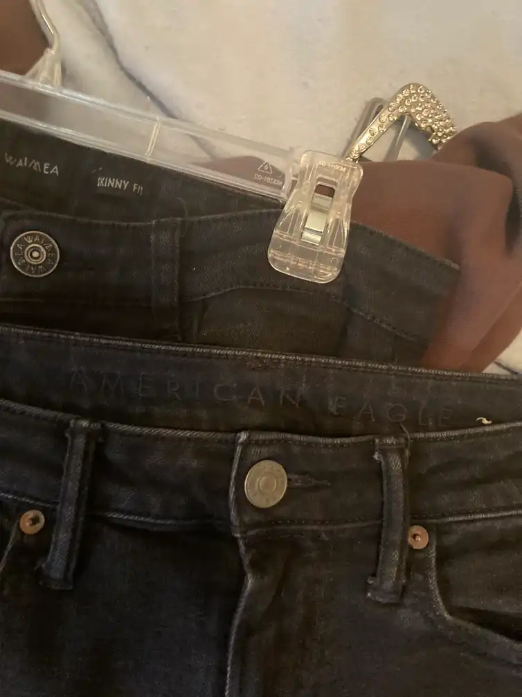 American Eagle skinny black jeans