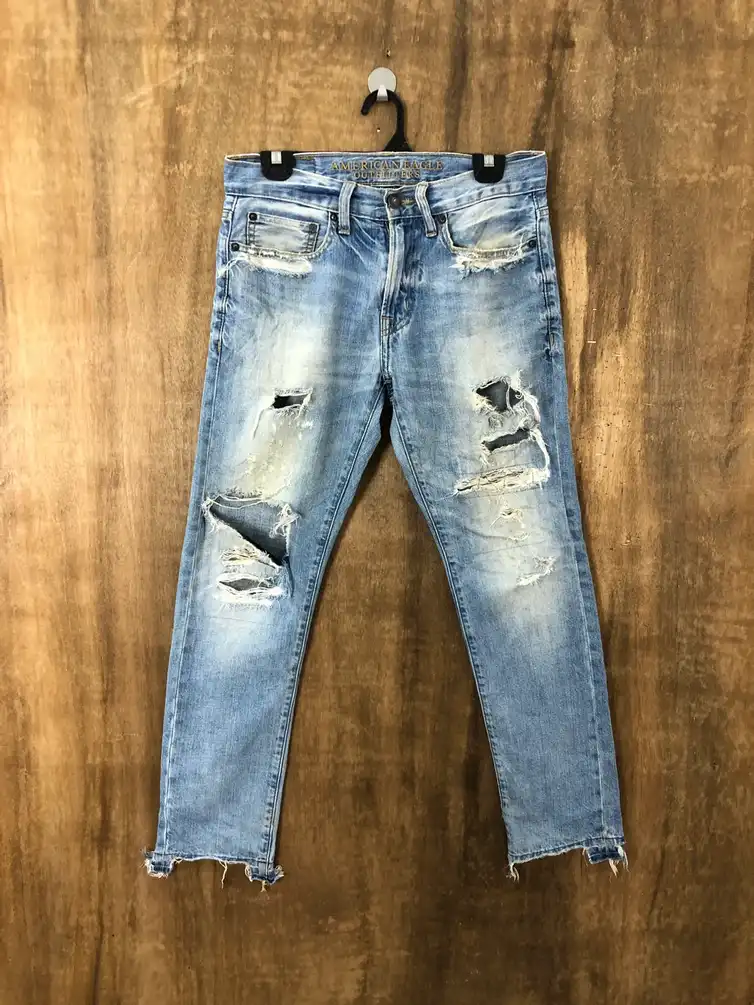 AEO Distressed Denim Pants