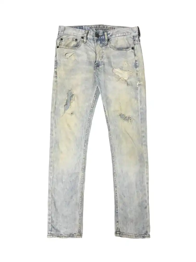 VINTAGE AMERICAN EAGLE RIPPED DISTRESSED SKINNY JEANS