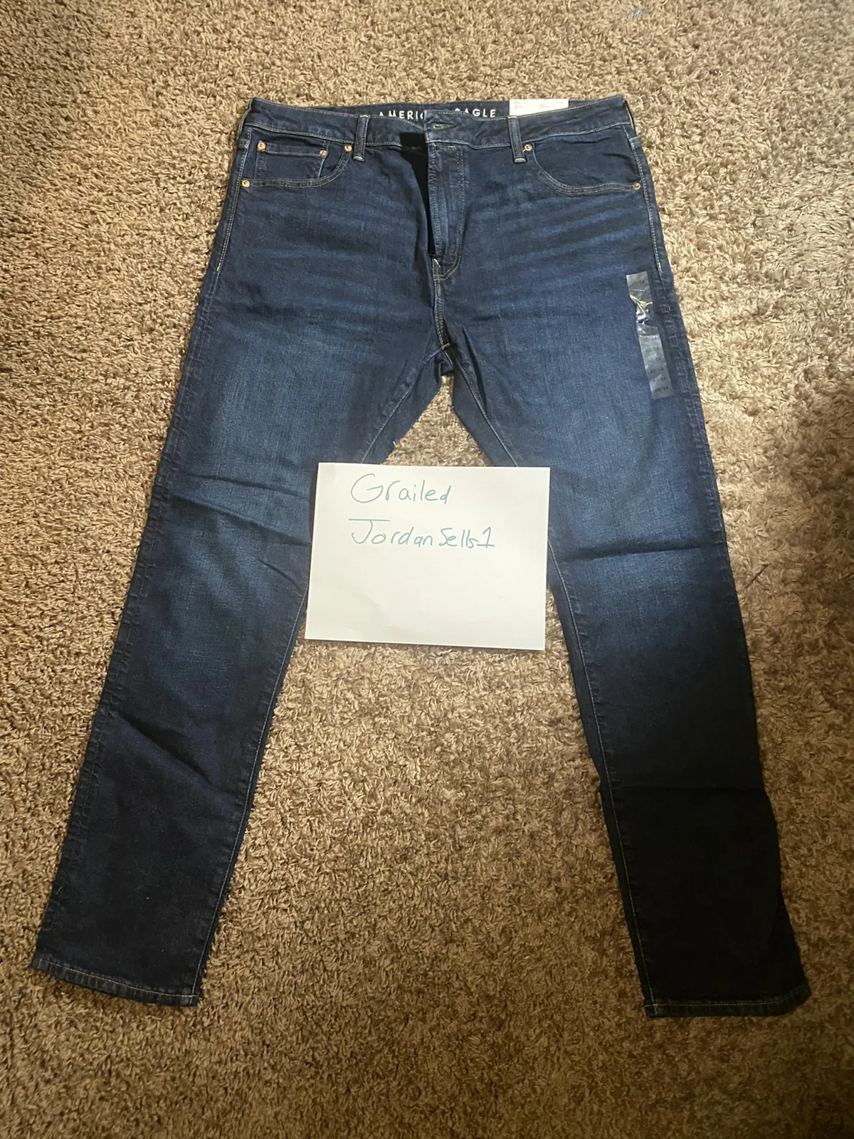 American Eagle Blue and Black Jeans Bundle (40x34)