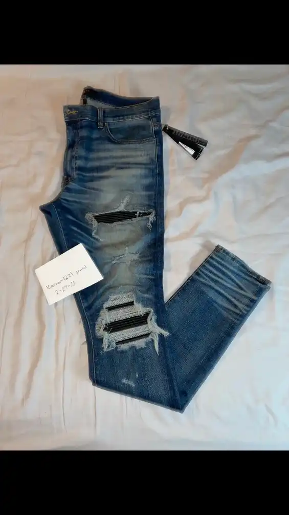 Amiri Mx1 Medium Indigo Jeans Size 36