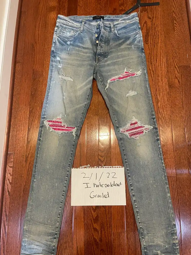 Amiri Mx1 Pink