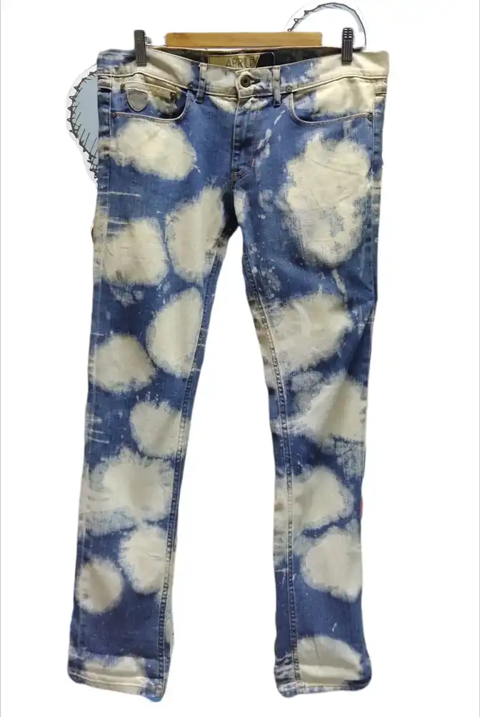 Aprill 77 Joey Overdrive Acid Wash distress Jeans