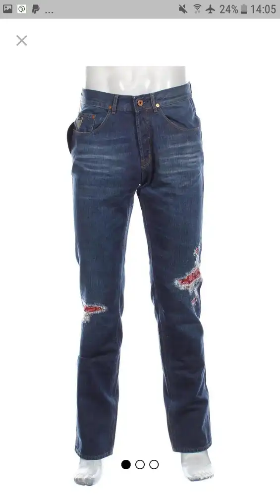*Rare* UNISEX April 77 Tommy Wayne Bandana jeans 32/33
