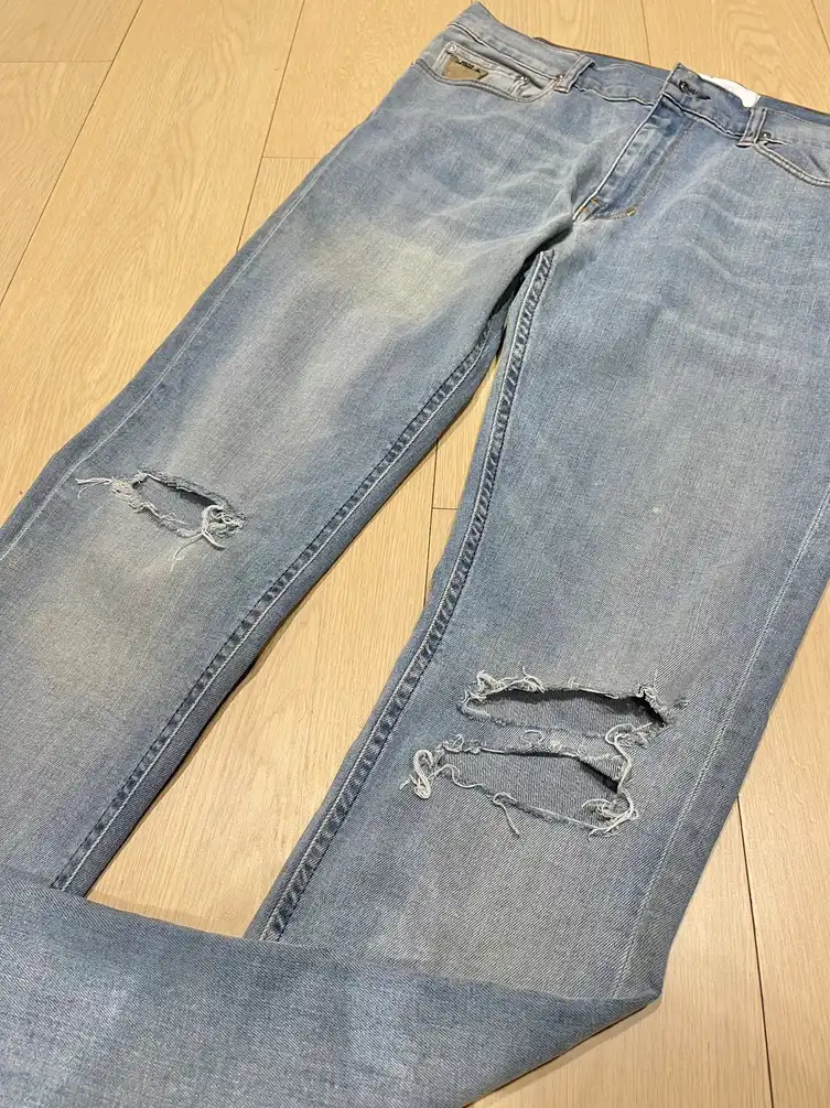 April 77 Joey Relic Ashbury Hit Distressed Skinny Jeans