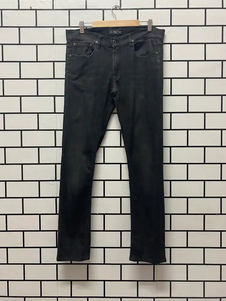 April 77 Skinny Fit Joey Black Stretch Denim