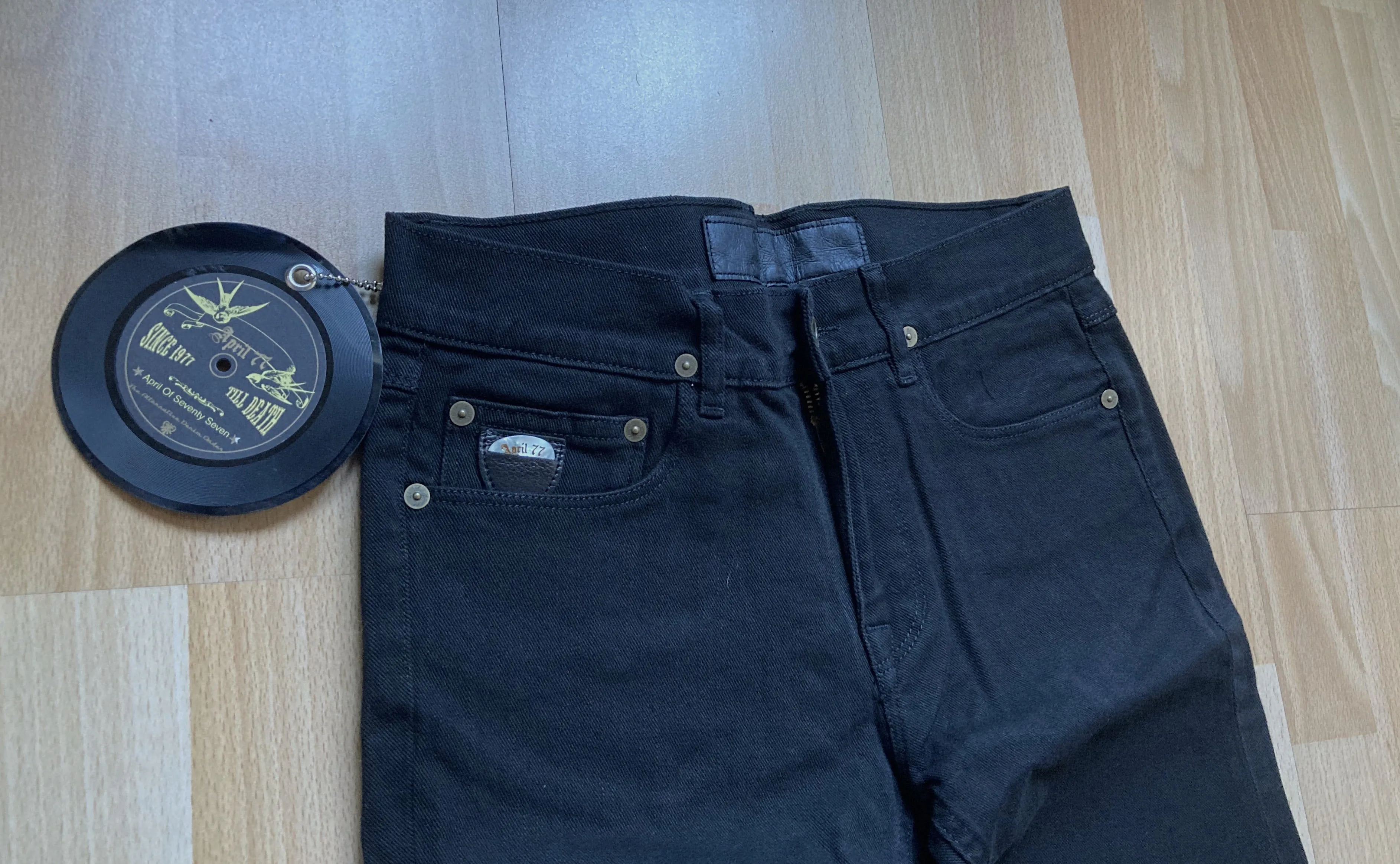 BNWT NOS Joey Hi Standard Indie Black Skinny jeans Celine
