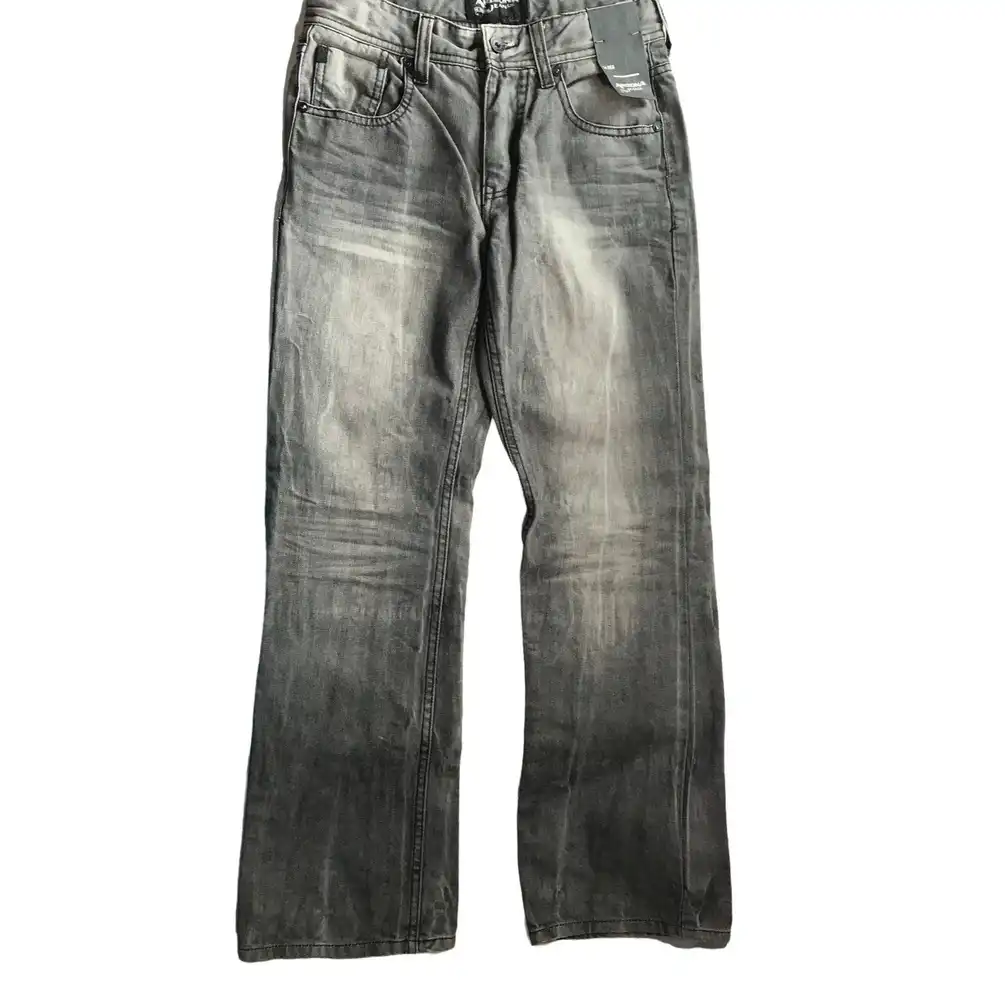 ARIZONA BOOT CUT DISTRESSED JEANS
