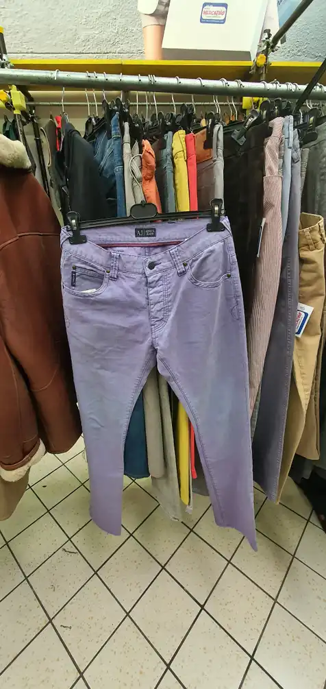 Armani Purple Jeans