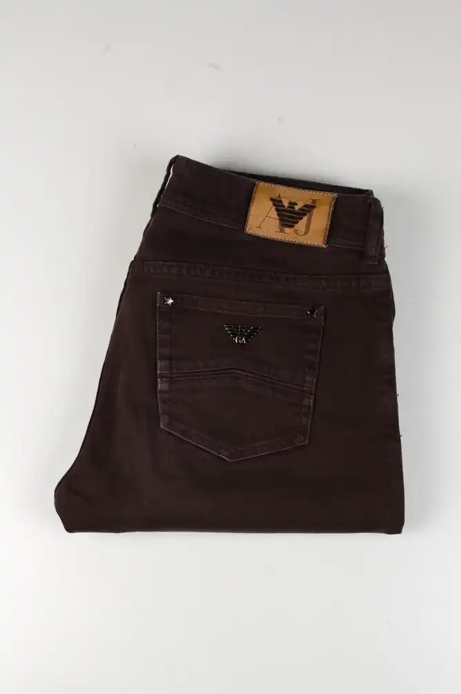 35281 Armani Jeans J35DY Brown Men Jeans size 27