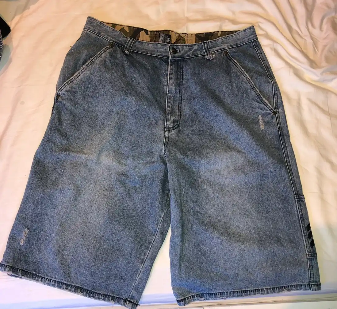 Vintage denim shorts