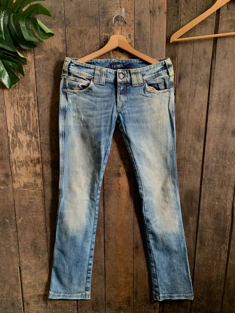 Vintage Armani Jeans Indigo Denim Jeans
