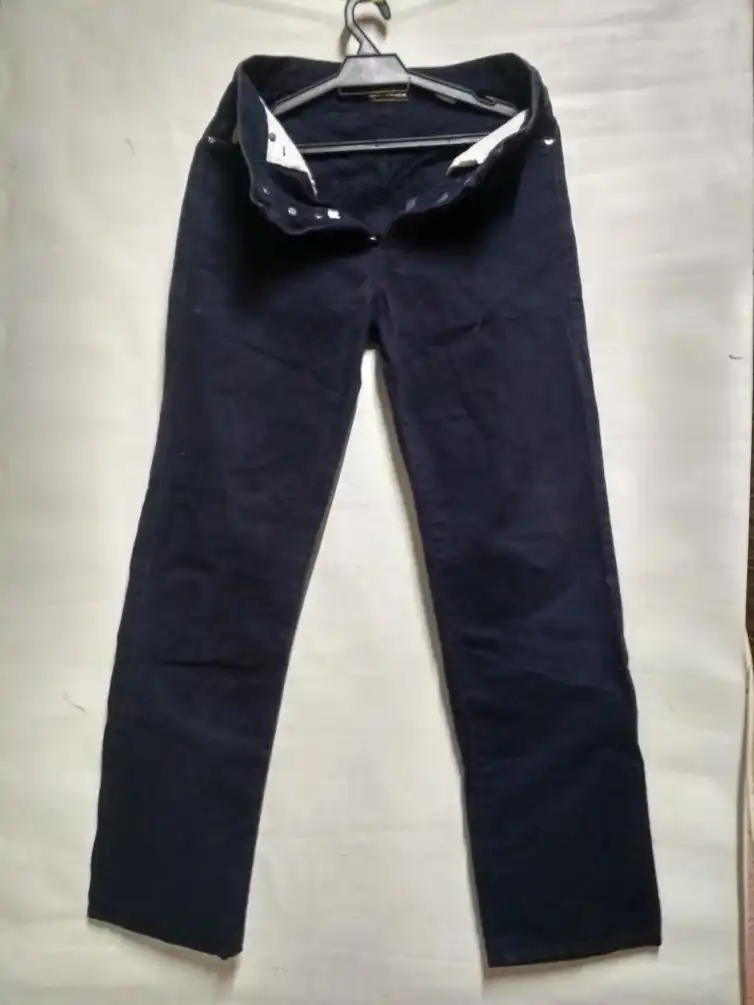 Armani Jeans black denim made in Italy